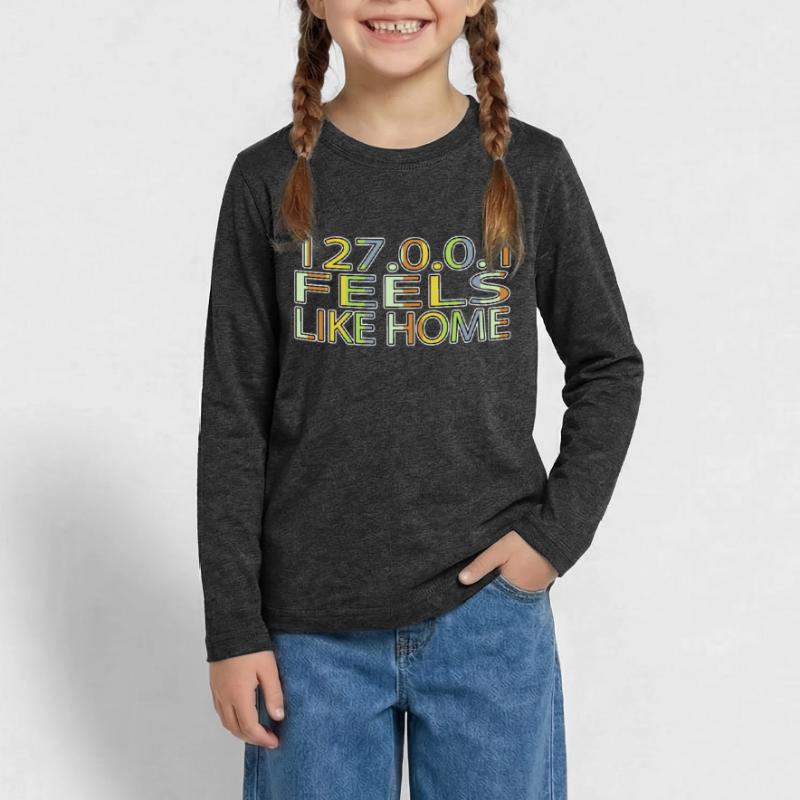 funny fullstack developer Teenager Premium Bio Langarmshirt