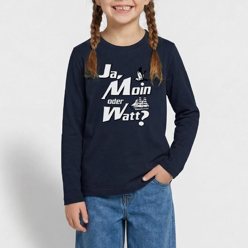 Ja Moin oder Watt? T-shirt manches longues Premium Ado