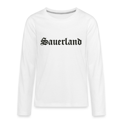 Sauerland - Teenager Premium Langarmshirt