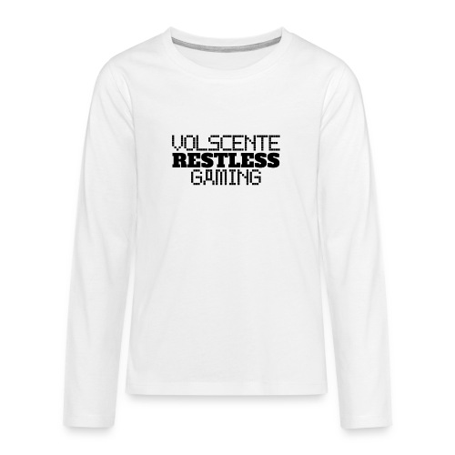 Volscente Restless Logo B - Maglietta Premium a manica lunga per teenager