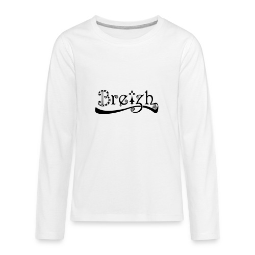 Breizh - Koszulka Premium z długim rękawem dla nastolatków
