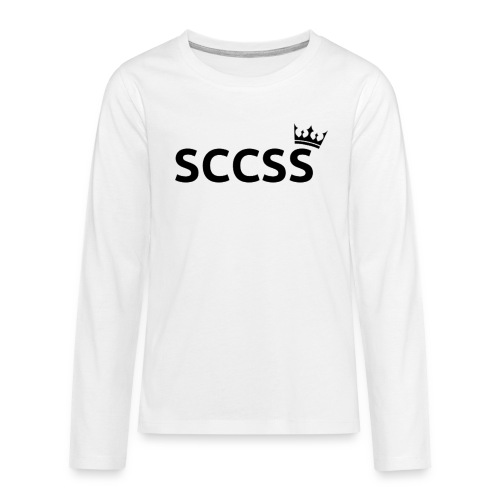 SCCSS - Teenager Premium shirt met lange mouwen