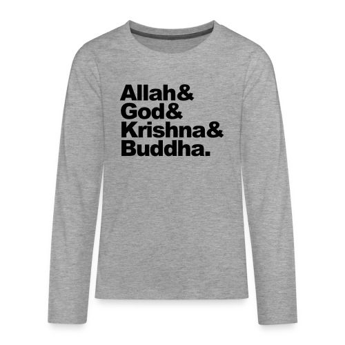 godsdiensten - Teenager Premium shirt met lange mouwen