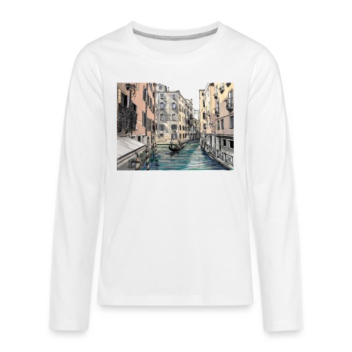 Venedig - Teenager Premium Langarmshirt