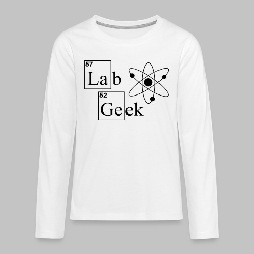 Lab Geek Atom - Teenagers' Premium Longsleeve Shirt