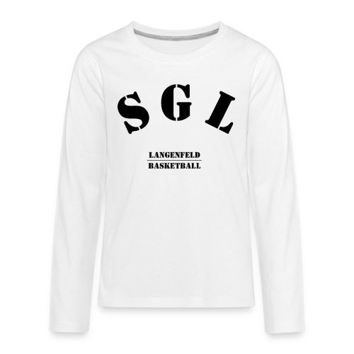 SGL Basketball - Teenager Premium Langarmshirt