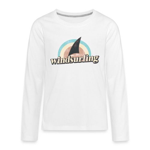 Windsurfing Retro 70s - Teenagers' Premium Longsleeve Shirt