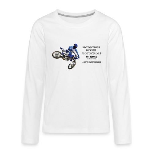 Motocross - Teenager Premium Langarmshirt