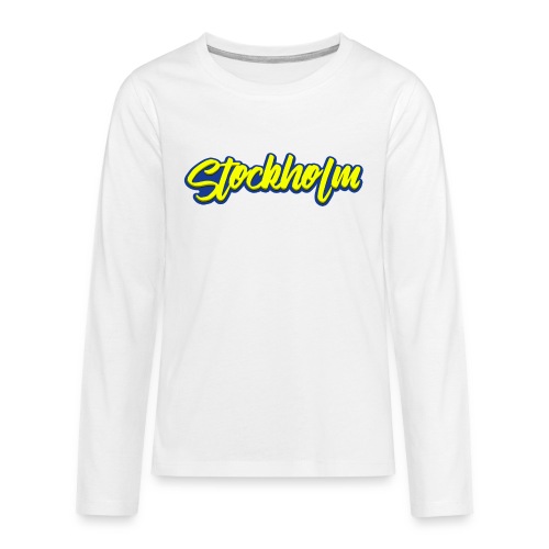 Stockholm - Teenagers' Premium Longsleeve Shirt