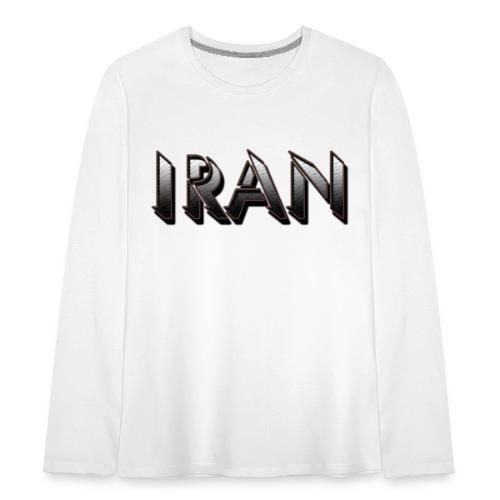 Iran 8 - Teenager premium T-shirt med lange ærmer