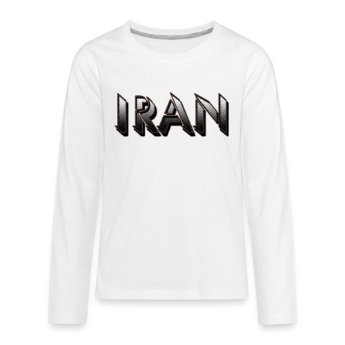 Iran 8 - Teenager Premium Langarmshirt
