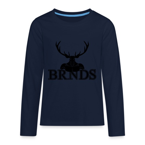 BRNDS - Maglietta Premium a manica lunga per teenager