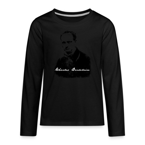 Charles Baudelaire - T-shirt manches longues Premium Ado