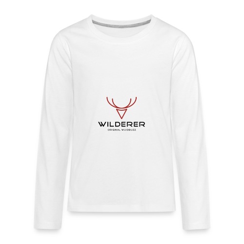 WUIDBUZZ | Wilderer | Männersache - Teenager Premium Langarmshirt