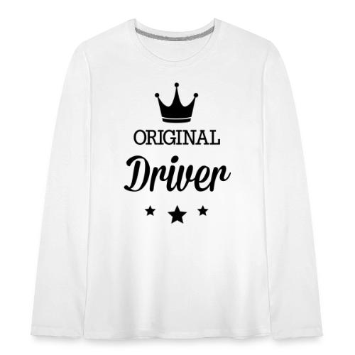 Original drei Sterne Deluxe Fahrer - Teenager Premium Langarmshirt