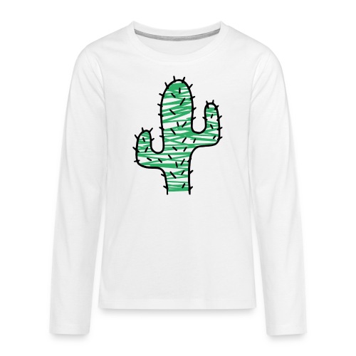 Kaktus sehr stachelig - Teenager Premium Langarmshirt