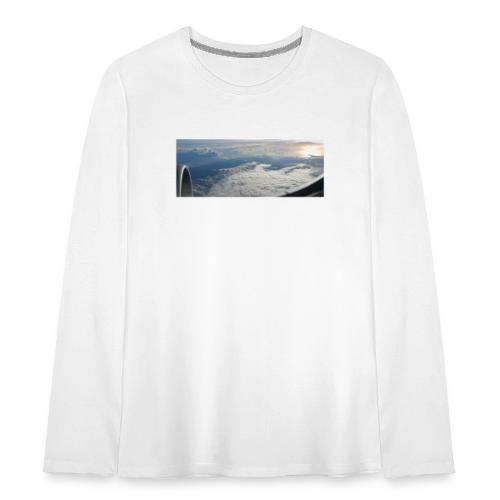 Flugzeug Himmel Wolken Australien - 2. Motiv - Teenager Premium Langarmshirt