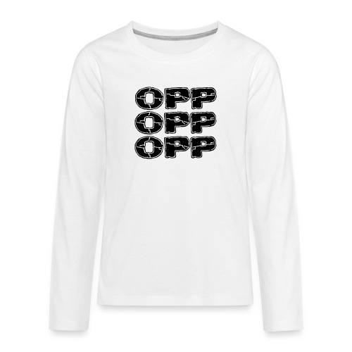 OPP Print - Teinien premium pitkähihainen t-paita