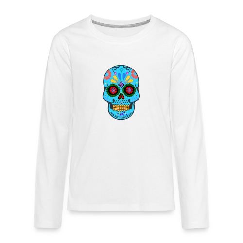 OBS-Skull-Sticker - Teenagers' Premium Longsleeve Shirt