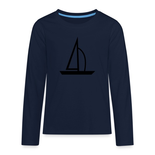 Segelboot - Teenager Premium Langarmshirt