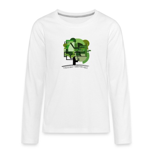 The Robot Tree project by Cinodrago - T-shirt manches longues Premium Ado