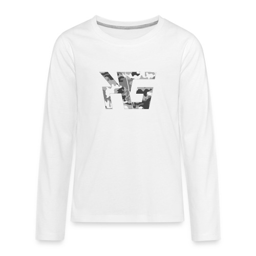KG Urban Camo - Teenagers' Premium Longsleeve Shirt