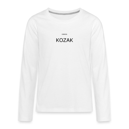 KOZAK - Koszulka Premium z długim rękawem dla nastolatków
