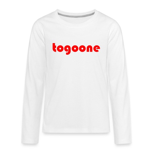 togoone official - Teenager Premium Langarmshirt