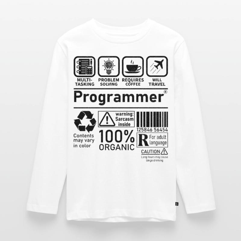 Programmer multi tasking problem solving requires Teenager Premium Bio Langarmshirt