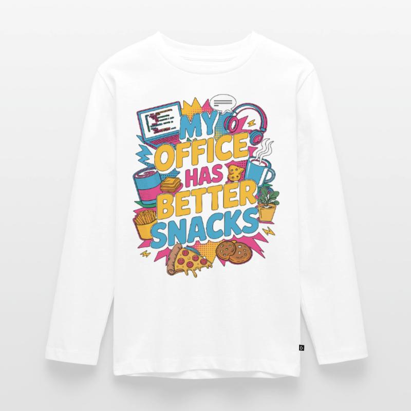 Remote Developer My Office Has Software Engineer Teenager Premium Organic Long Sleeve Shirt