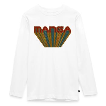 manga - T-shirt manches longues Premium Ado - blanc - Devant - AI Model Kid Female (0cm)