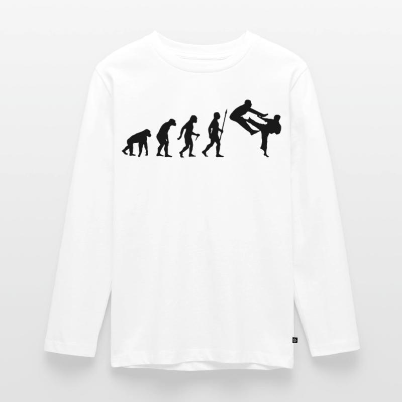 DRÔLE D’ÉVOLUTION DU KARATÉ T-shirt manches longues Premium Ado