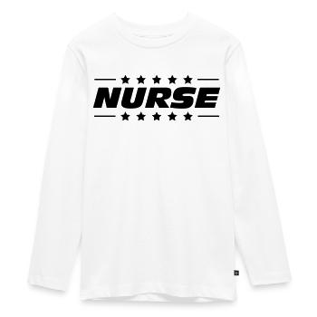 Nurse - Teenager Premium Bio Langarmshirt - Weiß - Vorne - AI Model Kid Female (0cm)