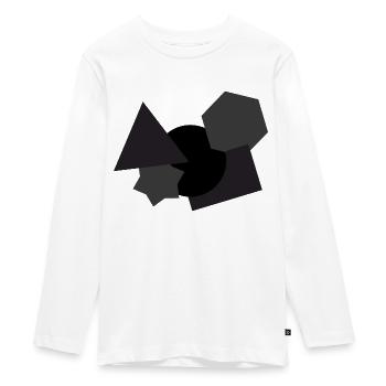 Forme - T-shirt manches longues Premium Ado - blanc - Devant - AI Model Kid Female (0cm)