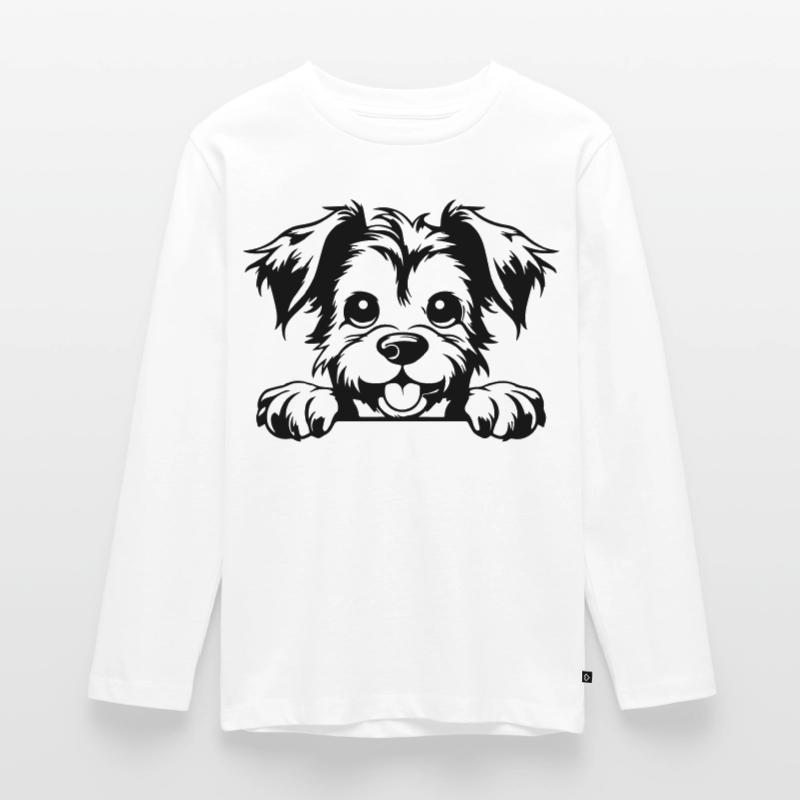 Terrier Maglia a maniche lunghe ecologica premium per ragazzi