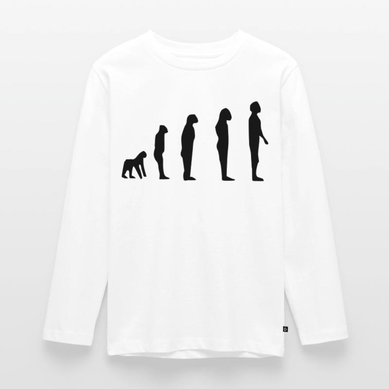 darwin evolution T-shirt manches longues Premium Ado