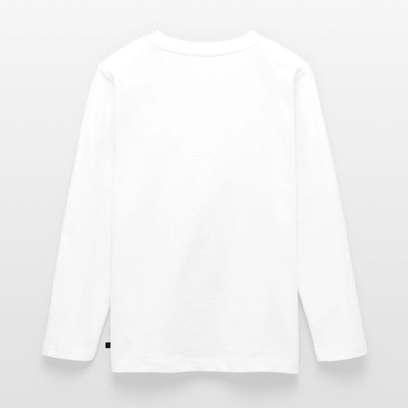 "LINUX" in binary code. Teenager Premium Organic Long Sleeve Shirt