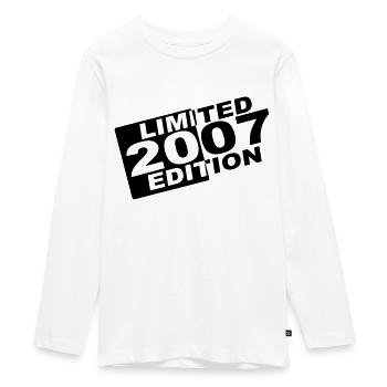 année 2007 limited edition - T-shirt manches longues Premium Ado - blanc - Devant - AI Model Kid Female (0cm)