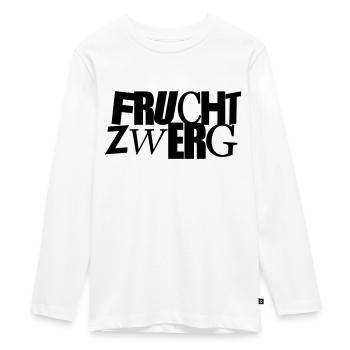 Fruchtzwerg - Teenager Premium Bio Langarmshirt - Weiß - Vorne - AI Model Kid Female (0cm)