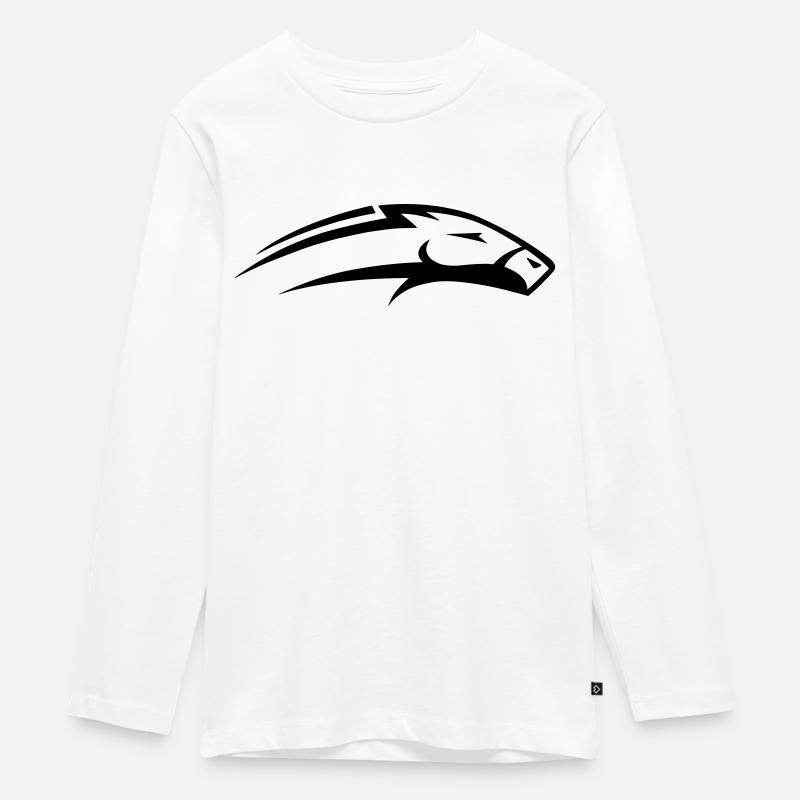 Cheval - T-shirt manches longues Premium Ado - blanc