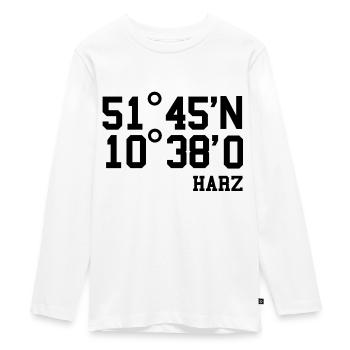 Harz Wandern Walpurgisnacht Gebirge Hexe Geschenk - Teenager Premium Bio Langarmshirt - Weiß - Vorne - AI Model Kid Female (0cm)