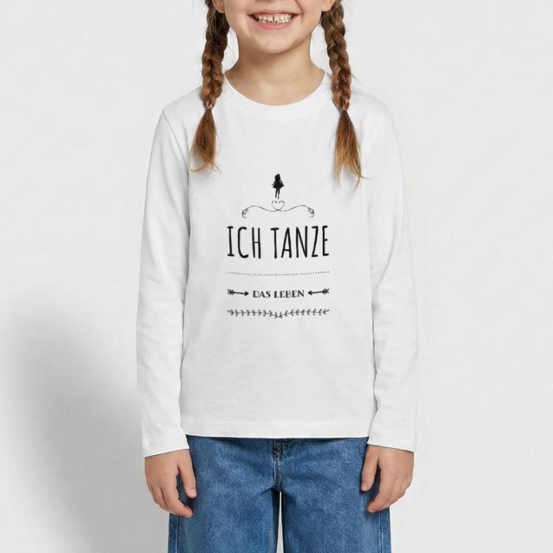 Dancing Dancer Dancer Dance Style Gift Idea Teenager Premium Organic Long Sleeve Shirt