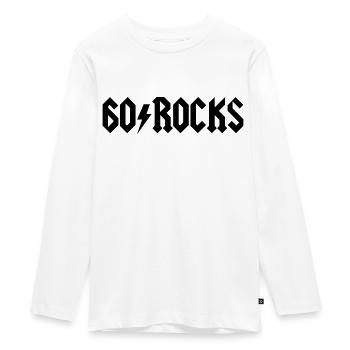 60 - T-shirt manches longues Premium Ado - blanc - Devant - AI Model Kid Female (0cm)