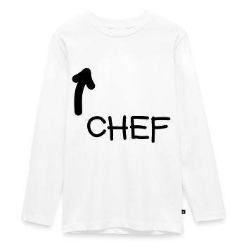 tête - T-shirt manches longues Premium Ado - blanc - Devant - AI Model Kid Female (0cm)