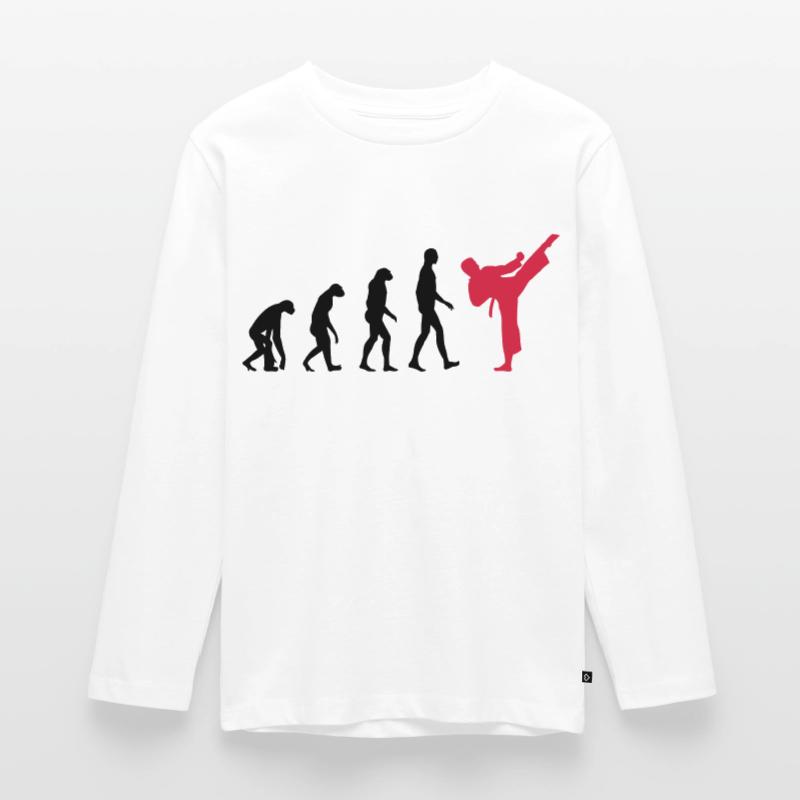 Karaté - Evolution T-shirt manches longues Premium Ado