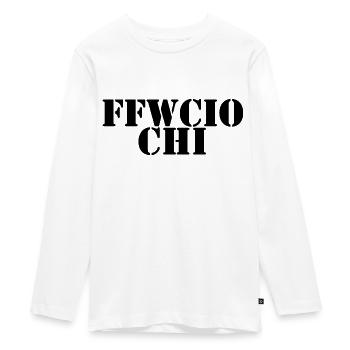 Walisisch Spruch walisische Sprache - Teenager Premium Bio Langarmshirt - Weiß - Vorne - AI Model Kid Female (0cm)