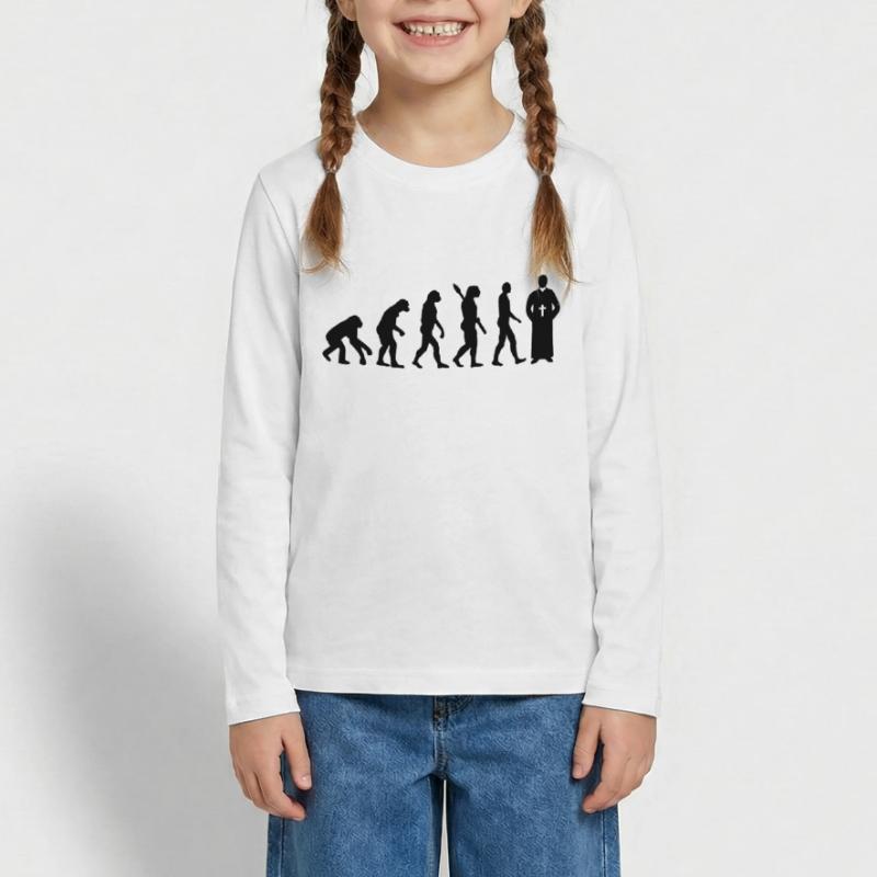 Évolution Pasteur T-shirt manches longues Premium Ado