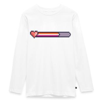Lesbian ladebale - T-shirt manches longues Premium Ado - blanc - Devant - AI Model Kid Female (0cm)