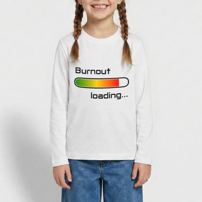 burnout loading, burnout loading, Burnout load T-shirt manches longues Premium Ado