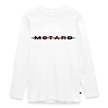 Motard - T-shirt manches longues Premium Ado - blanc - Devant - AI Model Kid Female (0cm)